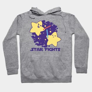 Star Fights // Funny Fighting Stars Twinkle Twinkle Hoodie